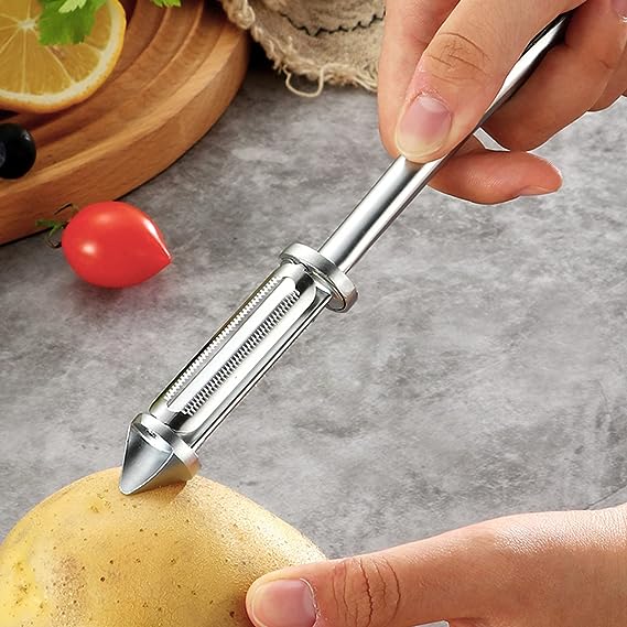 3 in 1 Stainless steel Multifunctional Veggie Peeler