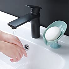 Leaf Shaped Self Draining Soap Holder