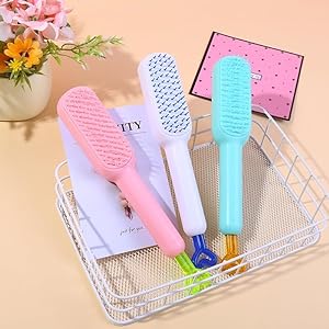 Self Cleaning Hair Brush (Pack of 2)