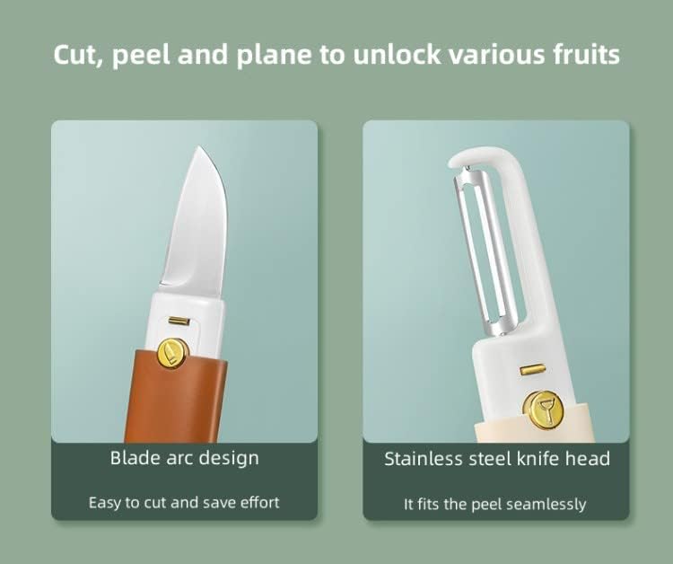 2-in-1 Fruit Knife Peeler