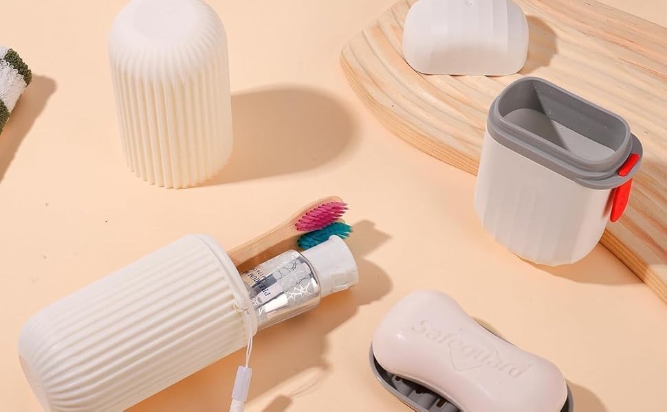 Travel Toothbrush and Soap Holder