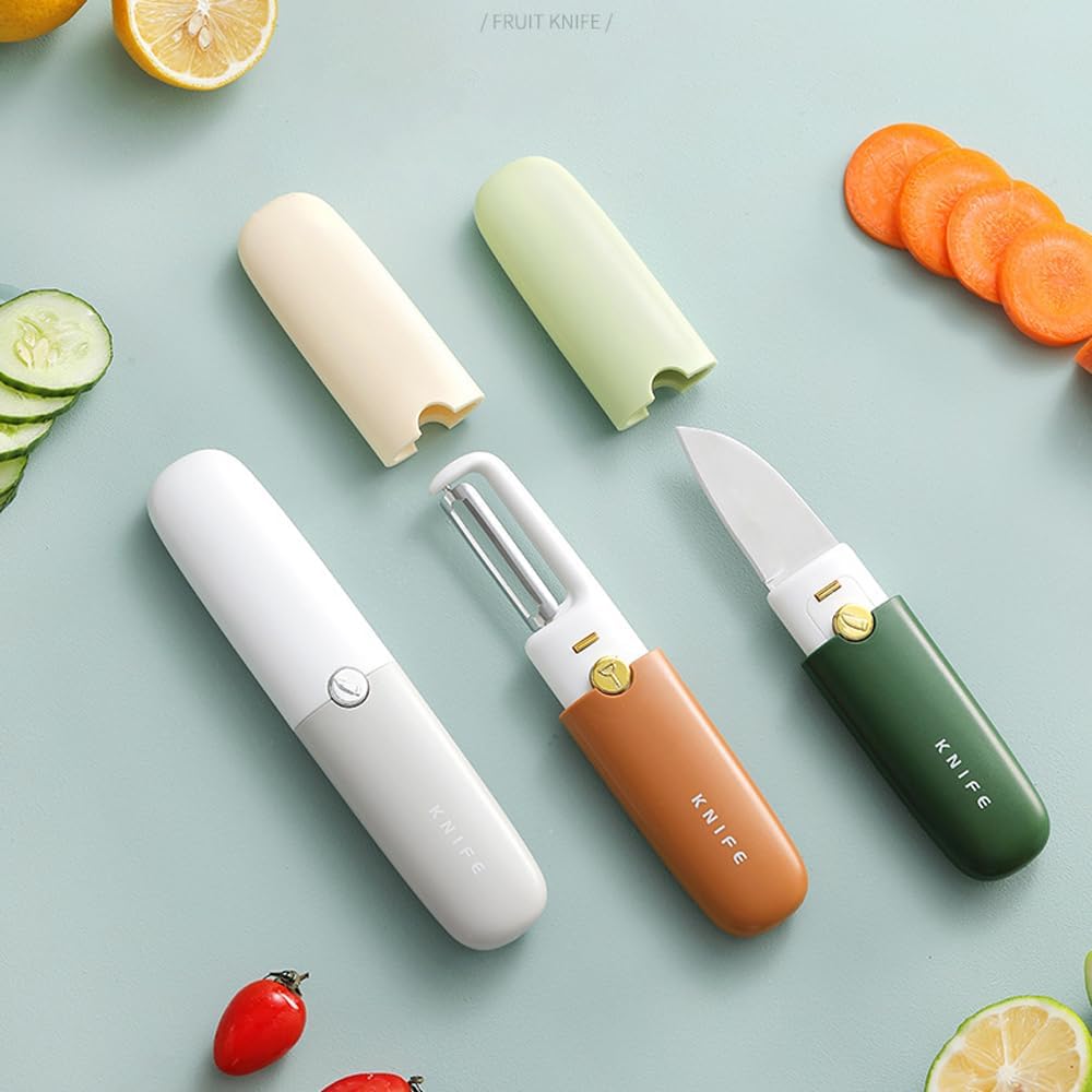 2-in-1 Fruit Knife Peeler
