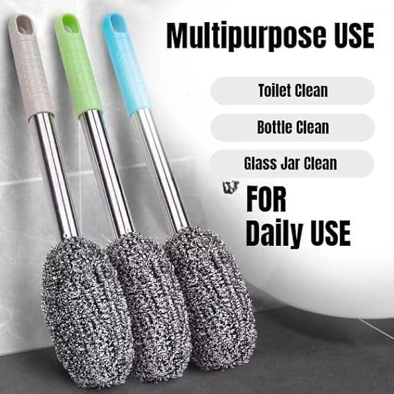 Ultimate Stainless Steel Bottle Cleaning Brush - FREE 10 Hooks