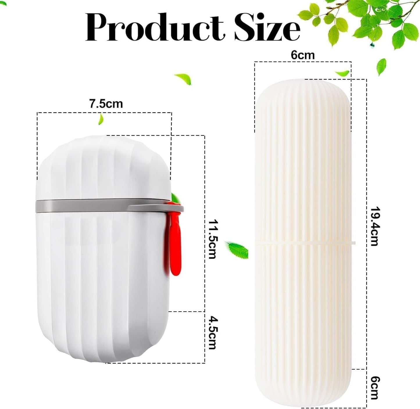 Travel Toothbrush and Soap Holder