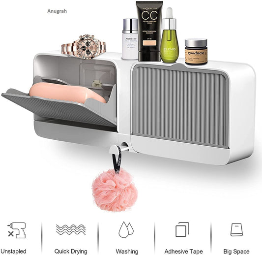 Double Soap Box (Wall-Mounted)