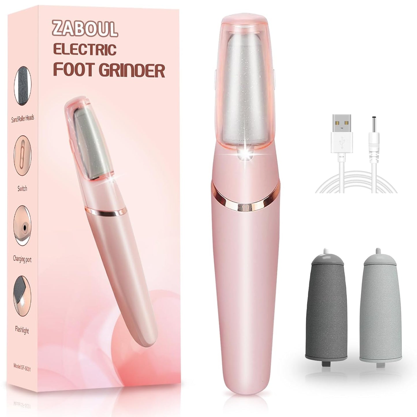 Rechargeable Pedicure Tool - Ultimate Foot Callus Remover