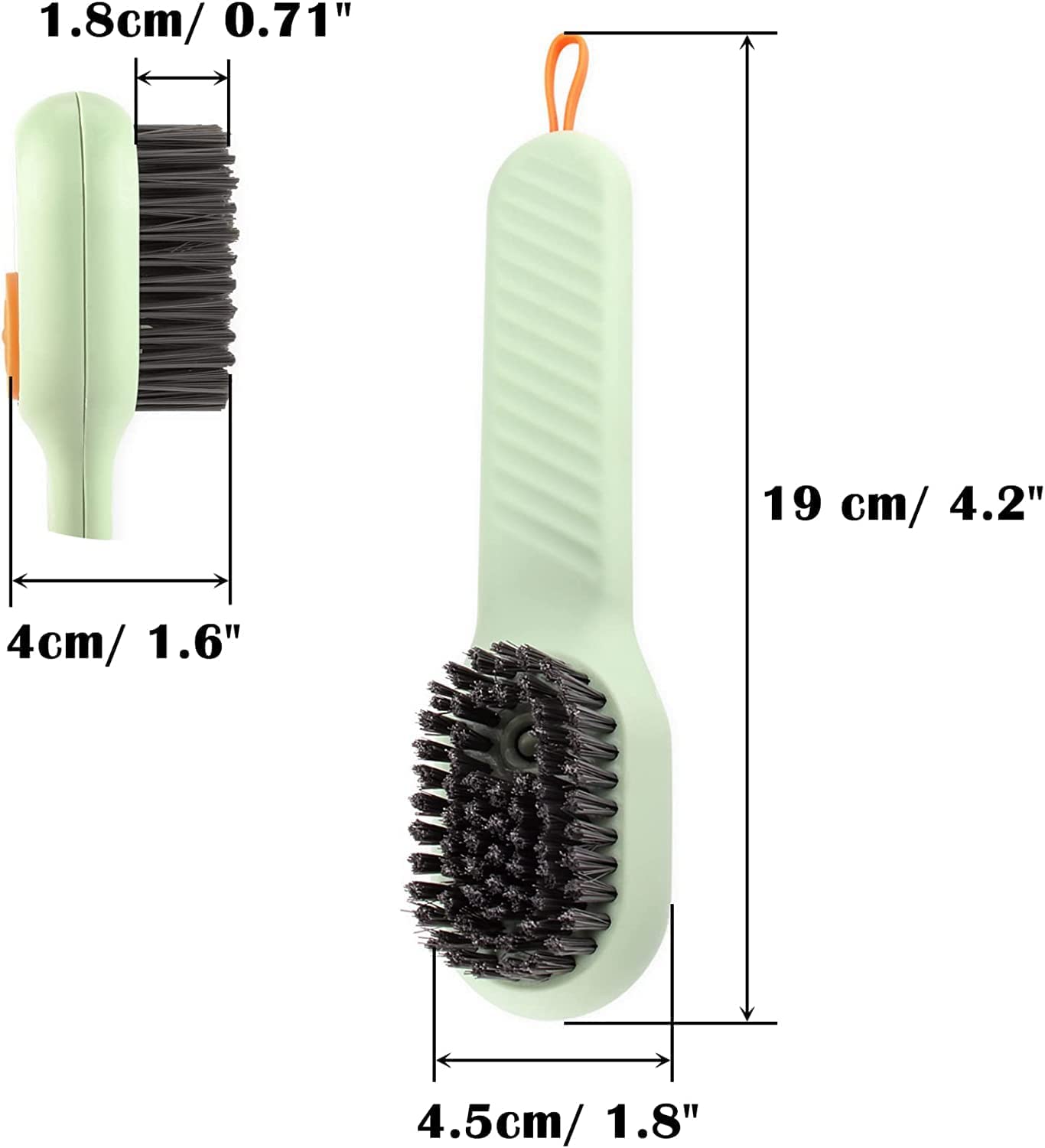 Multipurpose Soap Dispensing Cleaning Brush