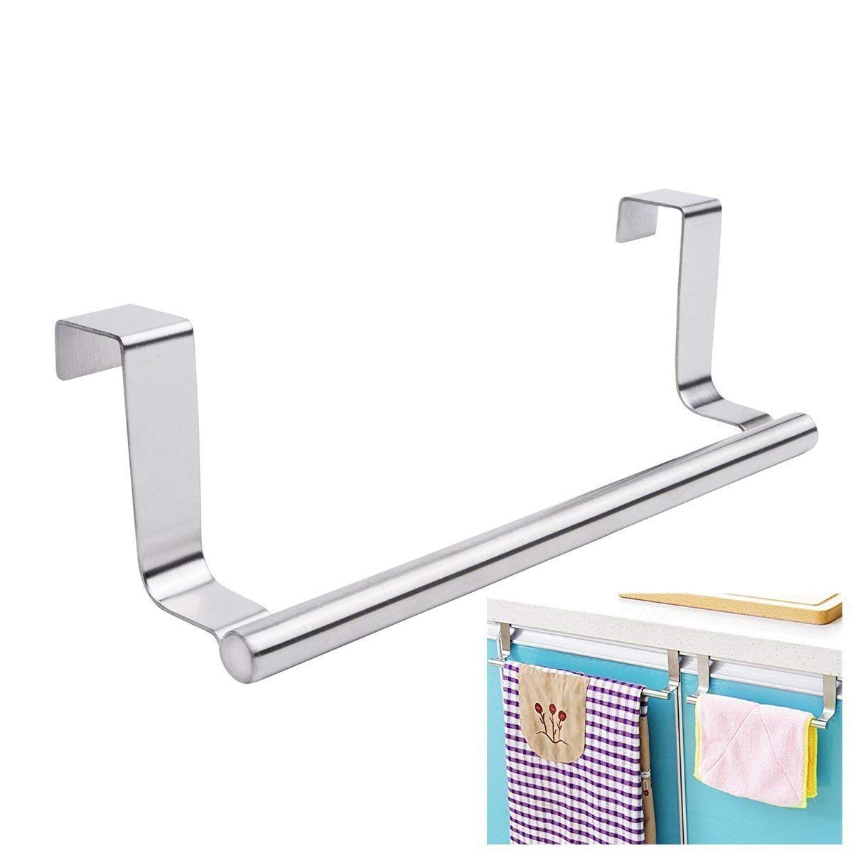Stainless Steel Over-the-Cabinet Hanger