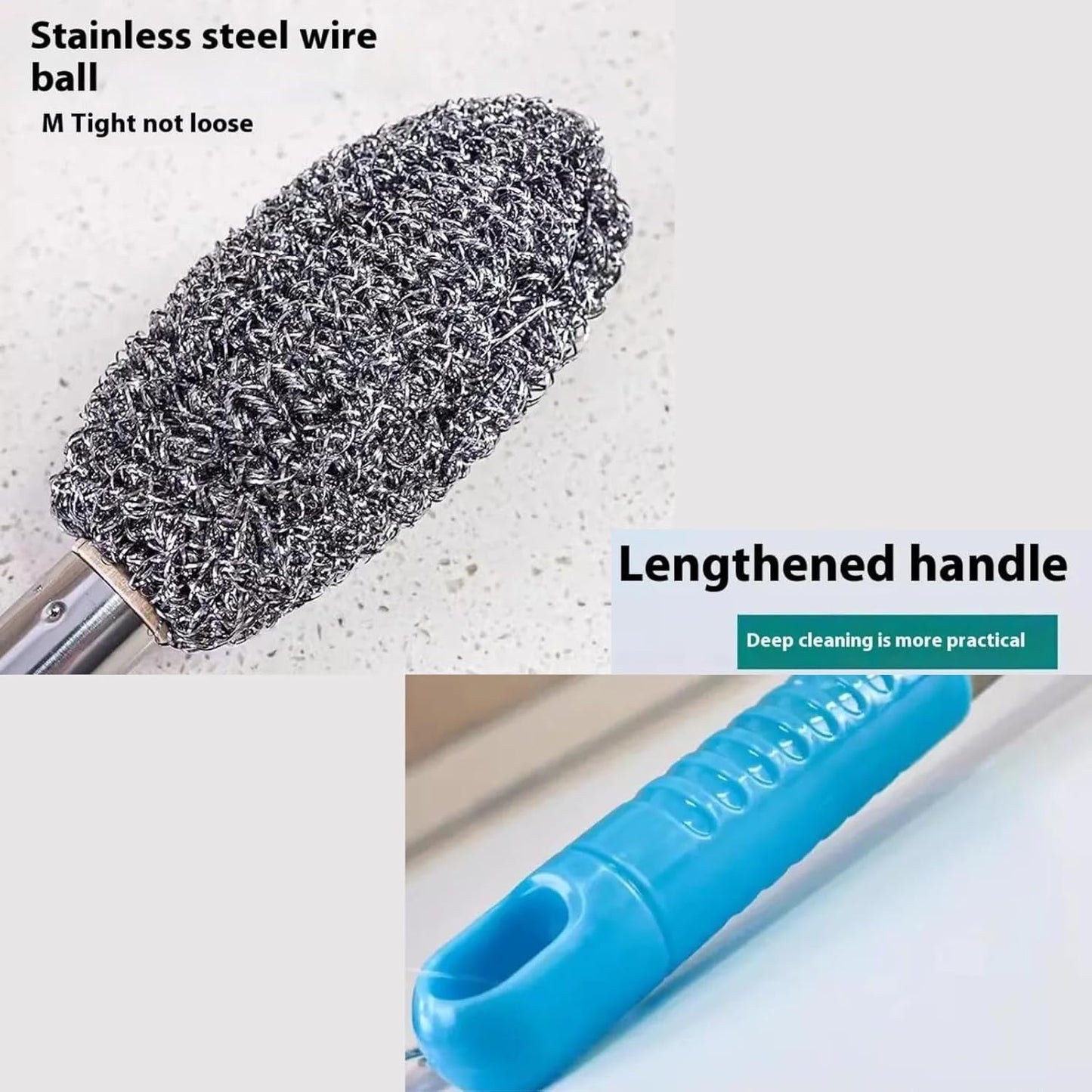 Ultimate Stainless Steel Bottle Cleaning Brush - FREE 10 Hooks