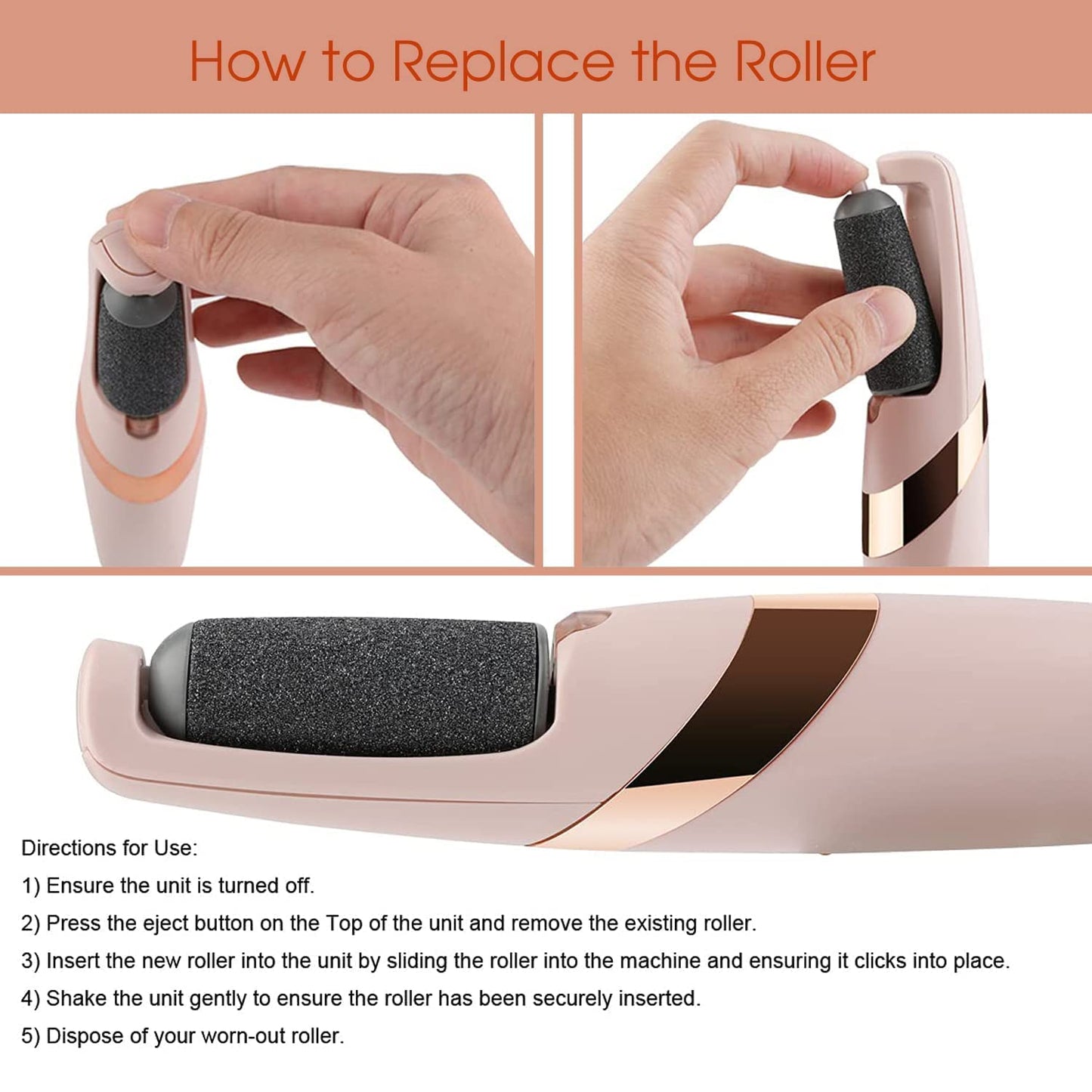 Rechargeable Pedicure Tool - Ultimate Foot Callus Remover