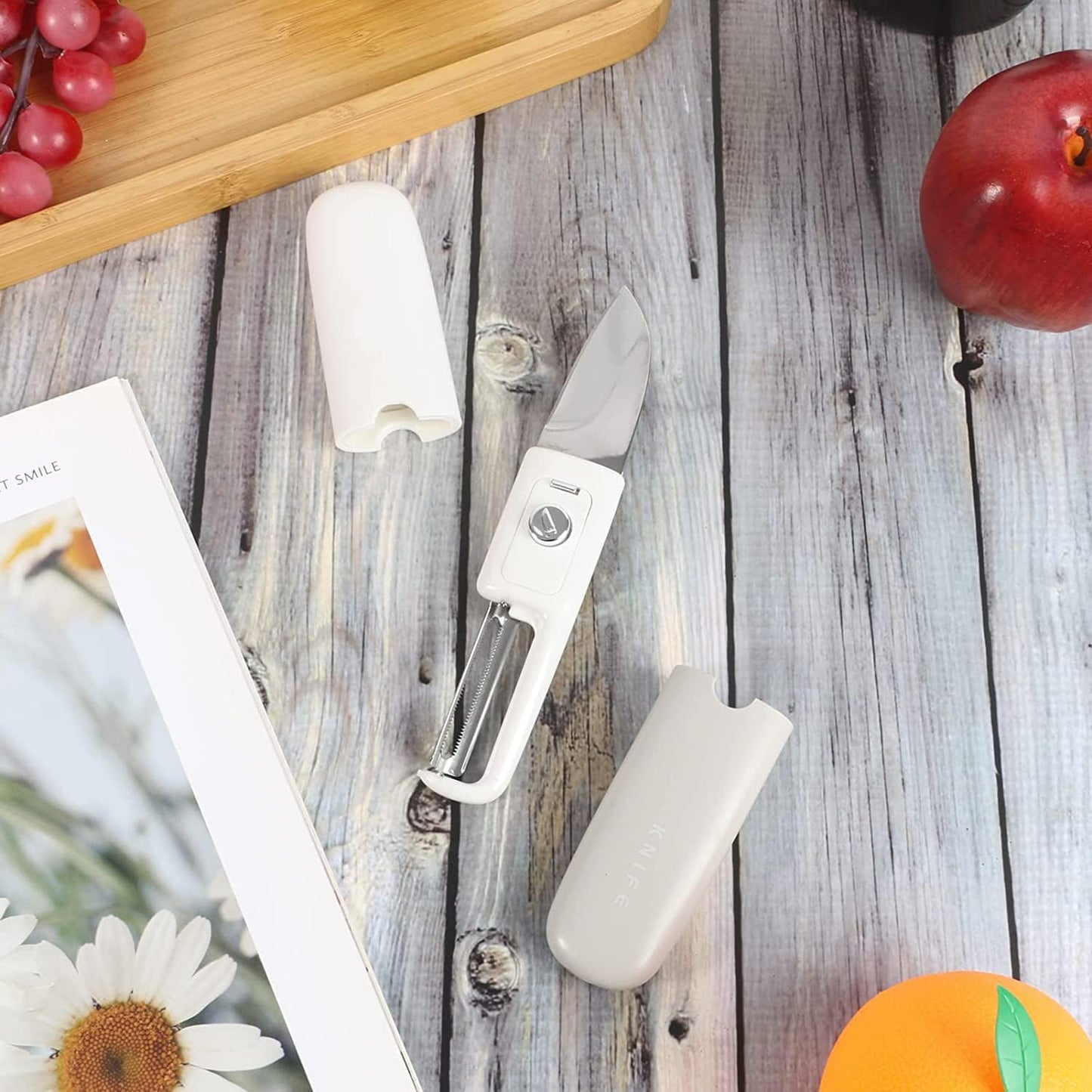 2-in-1 Fruit Knife Peeler