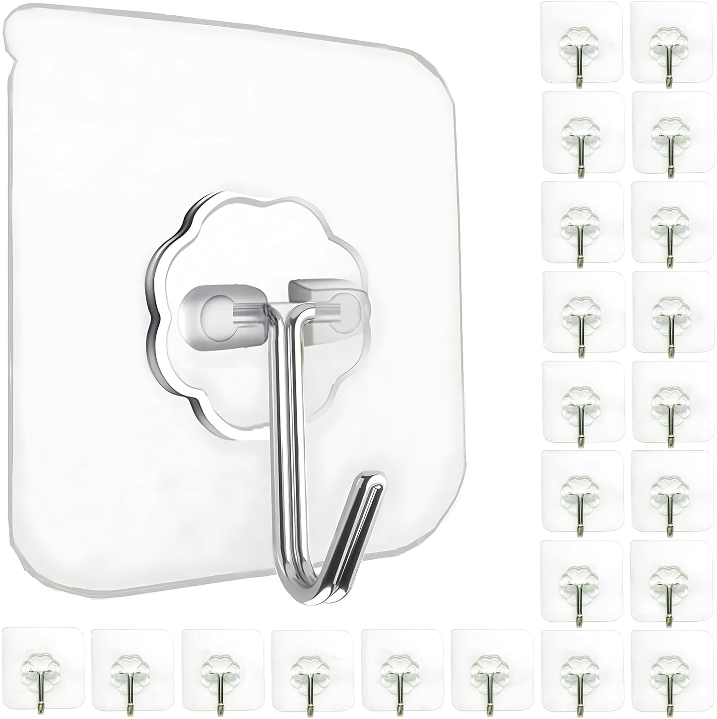 180° Adjustable Adhesive Steel Hook