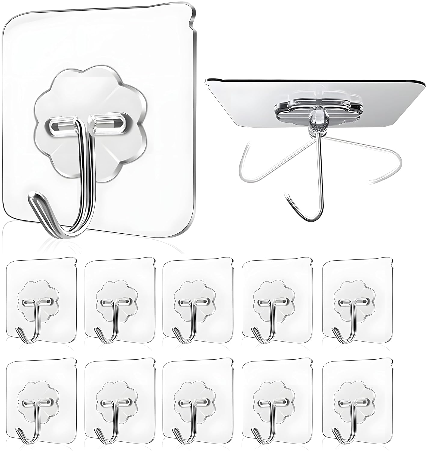 180° Adjustable Adhesive Steel Hook