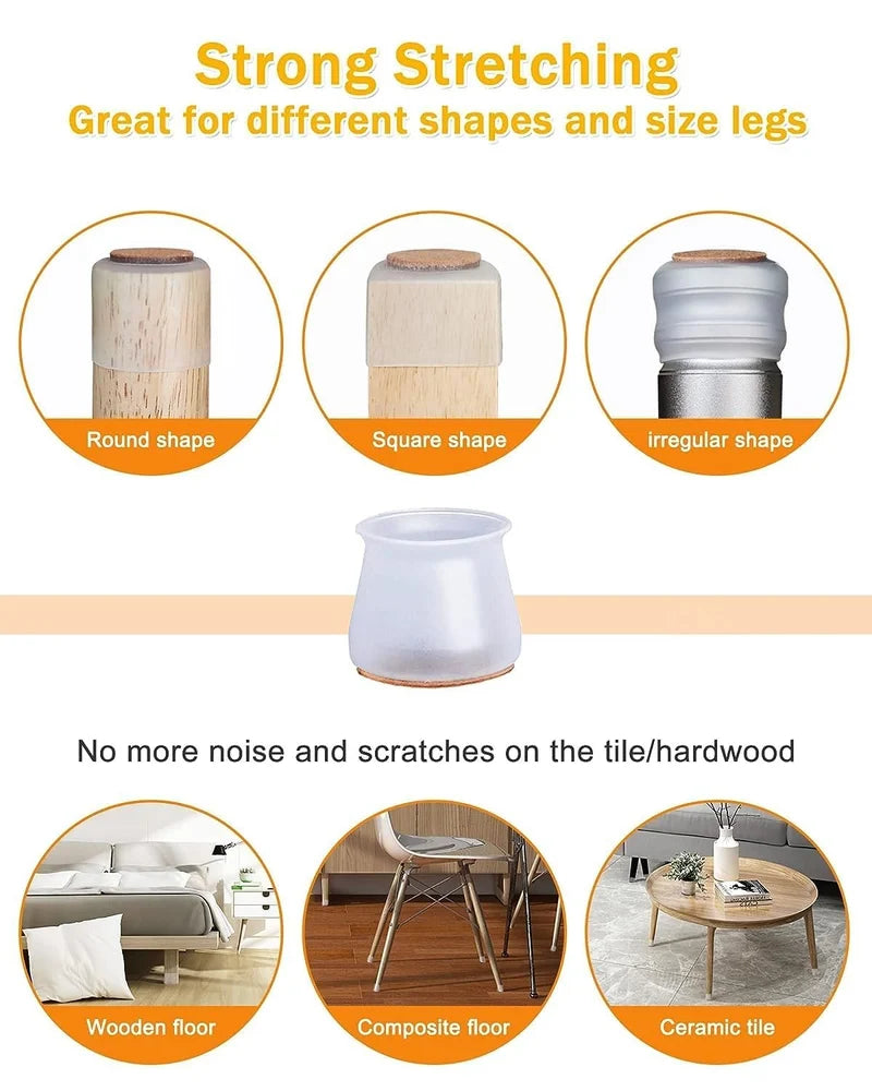 Easy Silicone Chair Cap