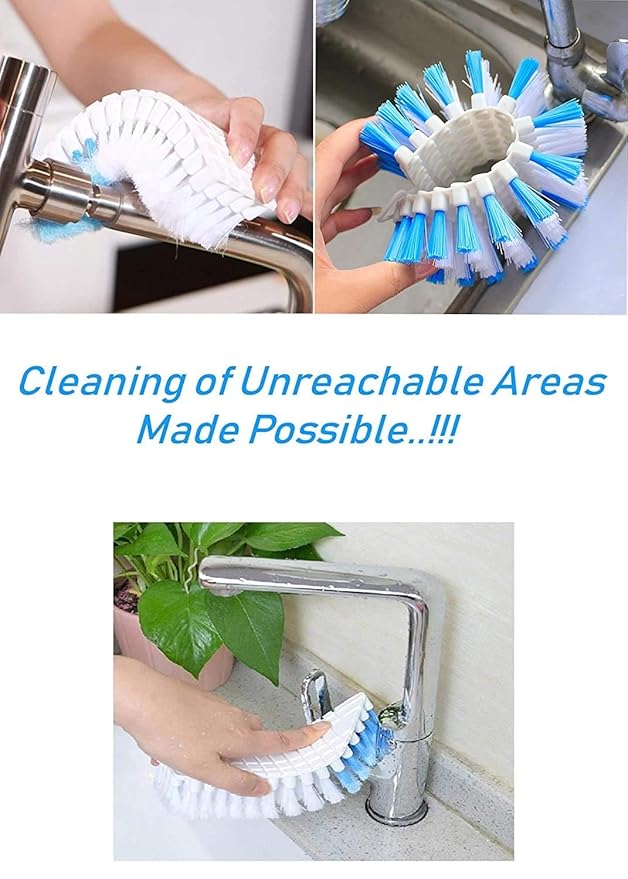 Flexible Scrubbing Brush For Kitchen & Bathroom (G)