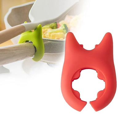 Premium Cat Ear Spoon Rest - Heat Resistant