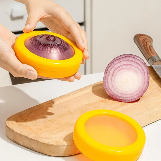 Silicone Fruit Vegetable Food Saver - Storage Container