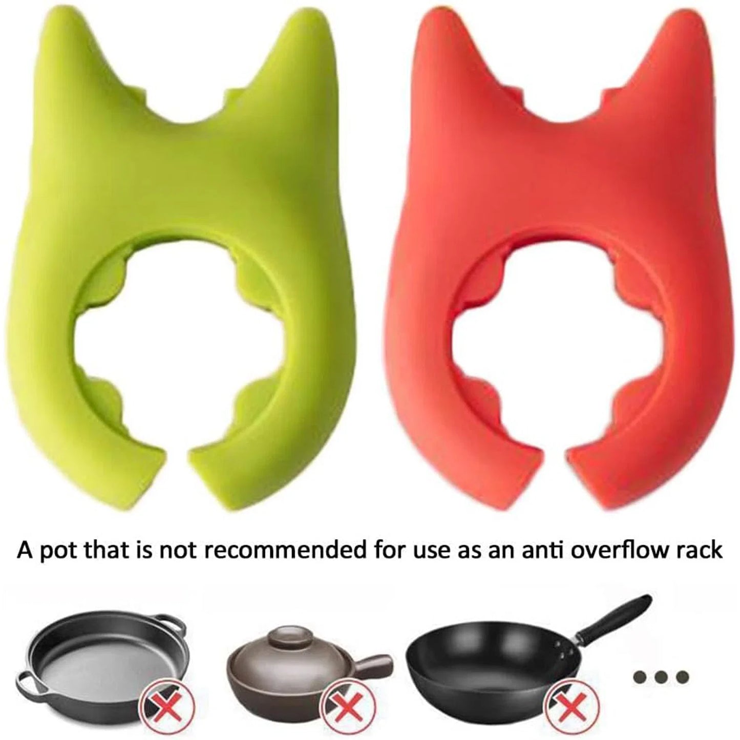 Premium Cat Ear Spoon Rest - Heat Resistant