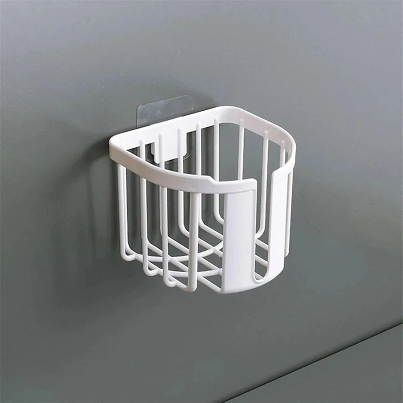 Self Adhesive Toilet Paper Holder Bathroom Organizer