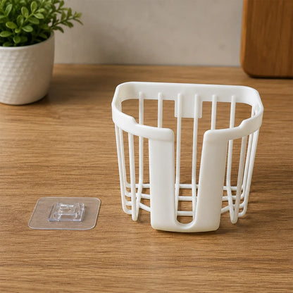 Self Adhesive Toilet Paper Holder Bathroom Organizer