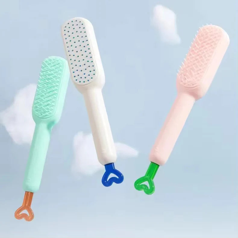 Self Cleaning Hair Brush (Pack of 2)