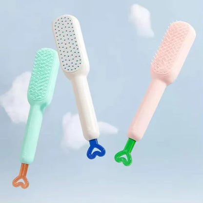 Self Cleaning Hair Brush (Pack of 2)