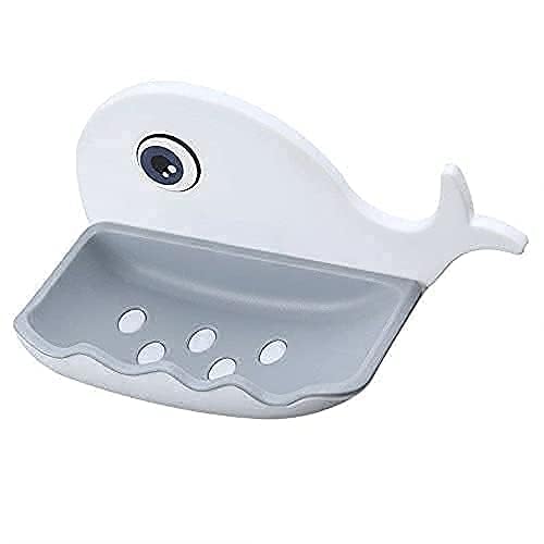 Fish-Shaped Double-Layer Wall-Mounted Soap Holder