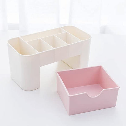 Makeup Organizer Multi-Compartment Storage Box