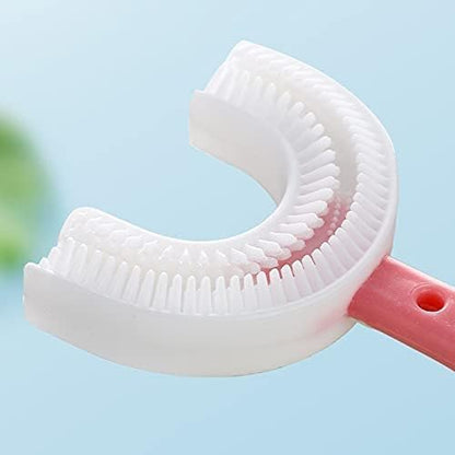 U-Shaped Kids Toothbrush - Daily Dental Care