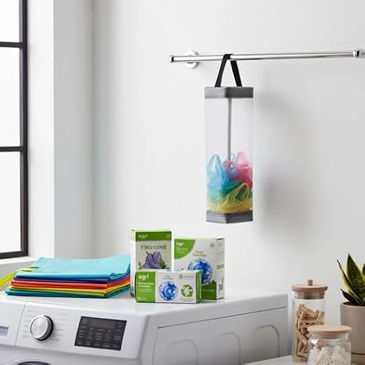 Hanging Waste Bag Holder - Easy Storage (G)