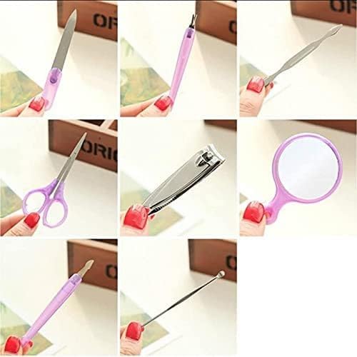 8-in-1 Apple Shape Manicure Set for Men & Women - Complete  Kit