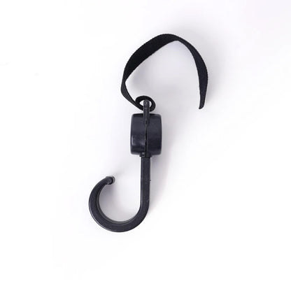 Premium Stroller Hooks 360° Rotating Double Clips (G)