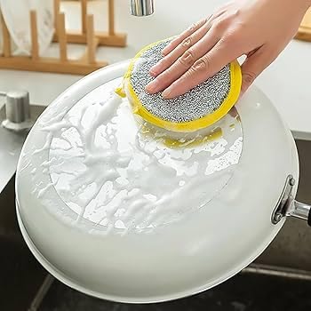 Smart Round Sponge Scrubber