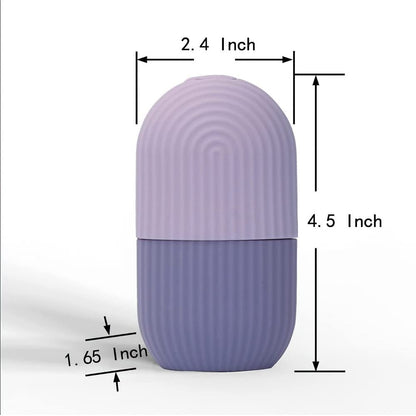 Reusable Silicone Ice Cube Massager - Ice Roller for Face