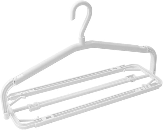 Multi-Purpose Extendable Clothes Hanger for Travel & Home