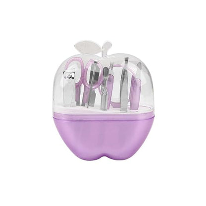 8-in-1 Apple Shape Manicure Set for Men & Women - Complete  Kit