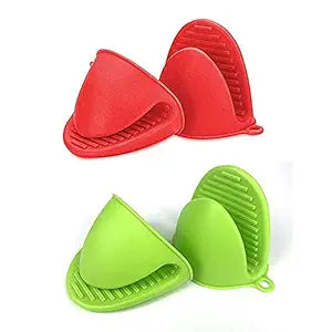 Premium Silicone Mini Oven Mitts - Heat Resistant