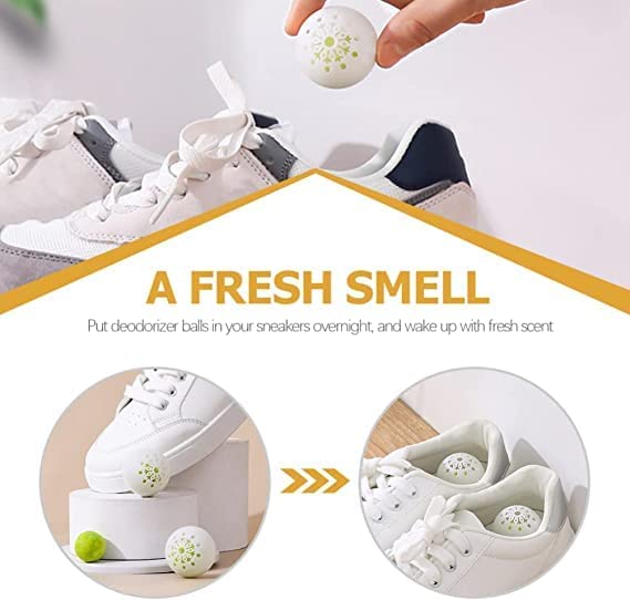 Shoe Deodorizer Balls - Long-Lasting Fresh Scent