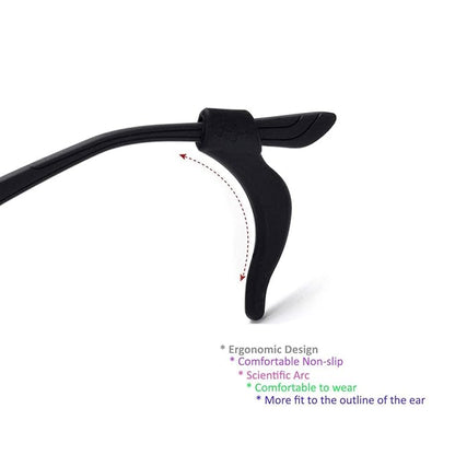 Anti-Slip Silicone Eyeglass Ear Grips
