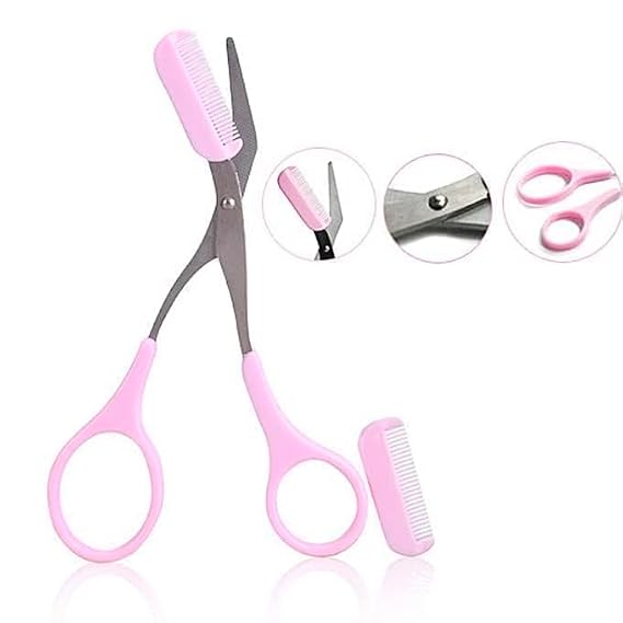 Multi-Purpose Eyebrow Trimming & Grooming Scissors (G)