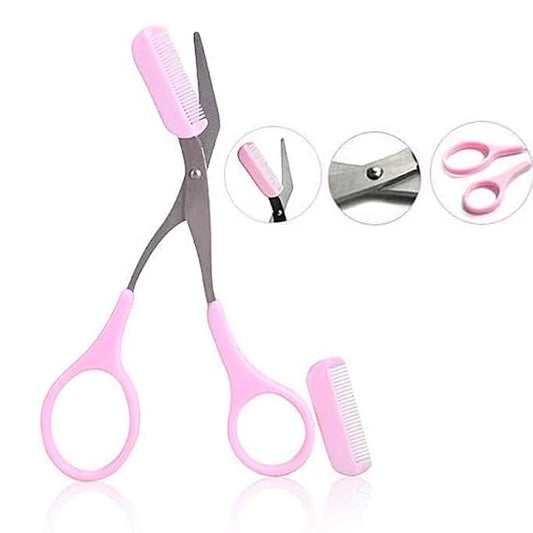 Multi-Purpose Eyebrow Trimming & Grooming Scissors