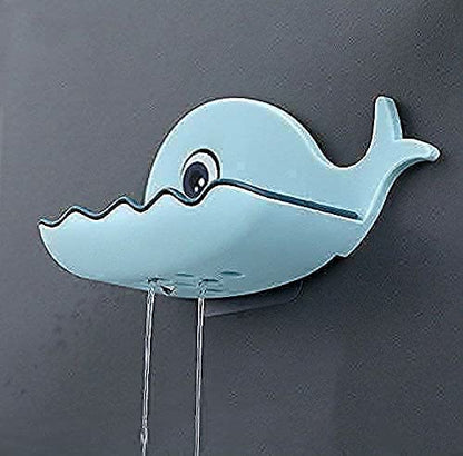 Fish-Shaped Double-Layer Wall-Mounted Soap Holder