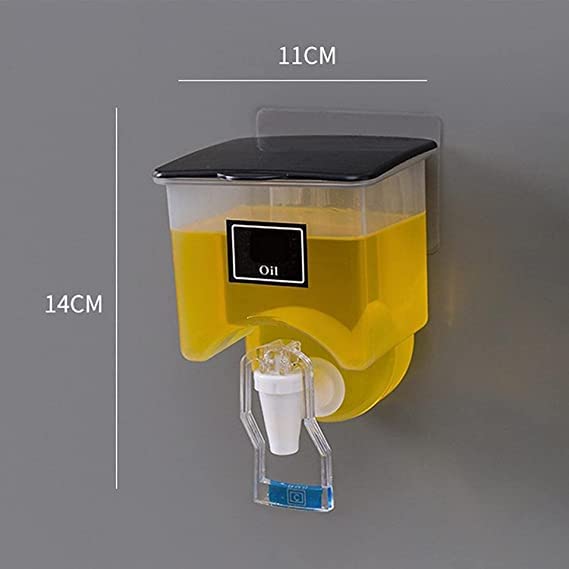 Smart Press Oil & Sauce Dispenser - Wall Mounted Storage