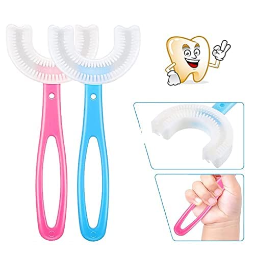 U-Shaped Kids Toothbrush - Daily Dental Care