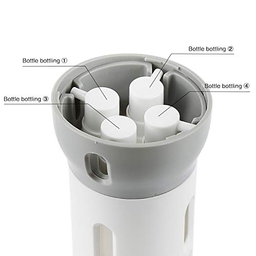 4-in-1 Refillable Travel Dispenser Bottle | Leak Proof