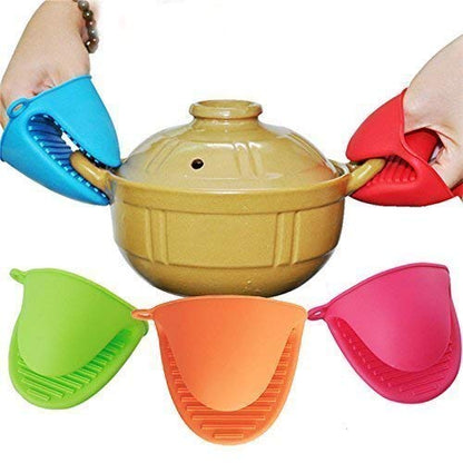 Premium Silicone Mini Oven Mitts - Heat Resistant