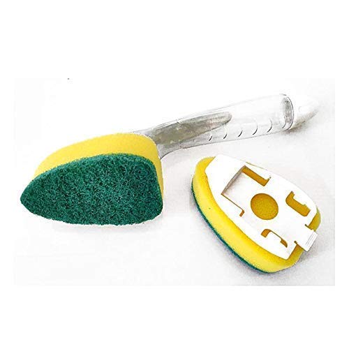 Heavy Duty Soap Dispensing Brush  – Easy Kitchen Cleaning