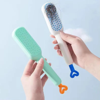 Self Cleaning Hair Brush (Pack of 2)