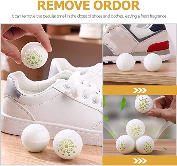 Shoe Deodorizer Balls - Long-Lasting Fresh Scent