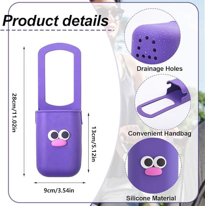 Cartoon Bike Water Cup Holder for Kids – Cute Bicycle Bottle Holder